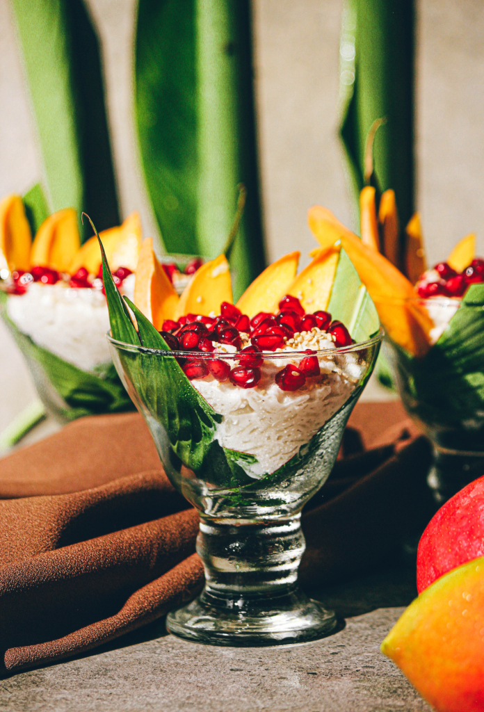 Coconut Mango Sticky Rice Pudding (Earth Day Special) | FreshlyKenya