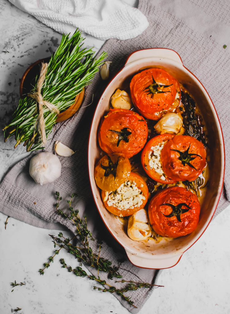 Tomatoes Stuffed with Feta & Herbs | FreshlyKenya